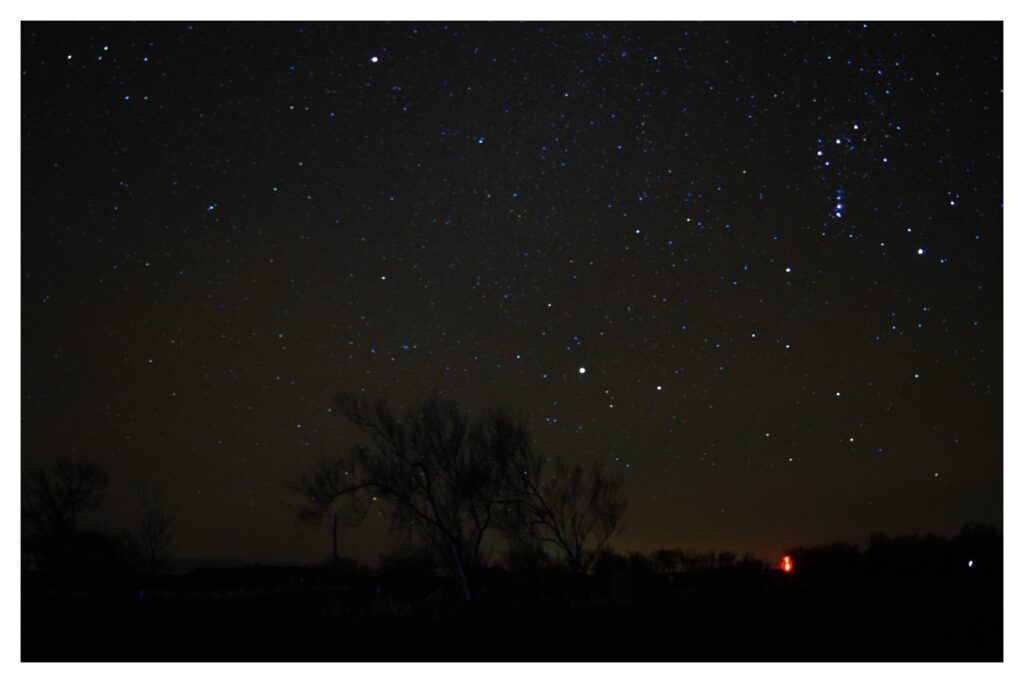 Night sky Watten photography by Robert A Ireland